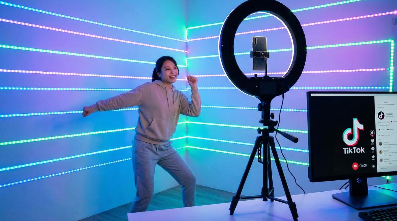 男同网视频：TikTok风格创意舞蹈短视频